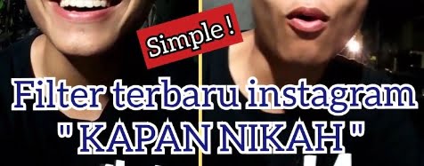 Filter IG Kapan Nikah