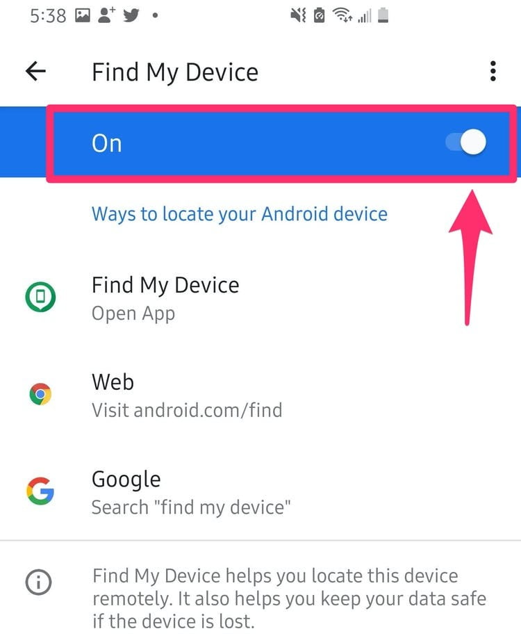 Aktifkan Find My Phone Untuk Mencari HP yang Hilang 2 Aktifkan Find My Phone Untuk Mencari HP yang Hilang