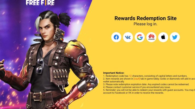 Free Fire Rewards