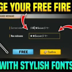 How To Change Free Fire Name With Stylish Fonts Techbloat