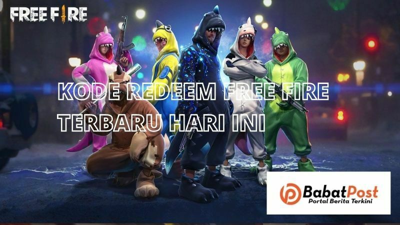 Kode Redeem Free Fire Hari Ini 2 Kode Redeem Free Fire (FF) Terbaru Hari Ini 10 Juli 2021