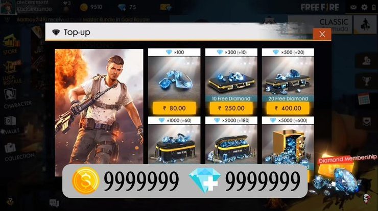 diamonds free fire c4f5