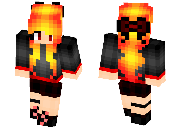Skin Minecraft Free Fire 1 fire 3d
