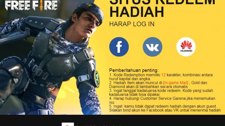 Kode Redeem Free Fire 100 Work 1 kode redeem free fire