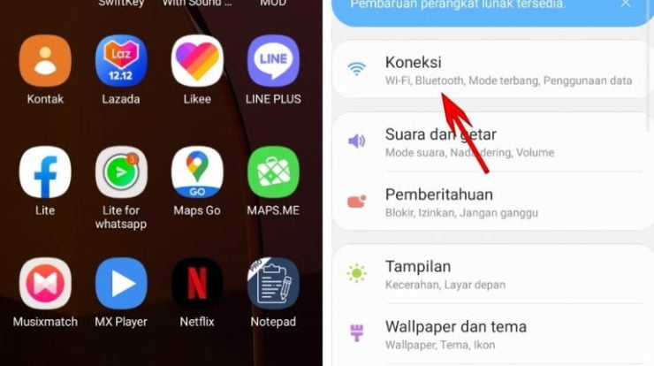 Cara Melihat Tanggal Instal Aplikasi Di Android 1 Cara Melihat PasswordKata Sandi Wifi di HP Android Samsung 2 768x824 1