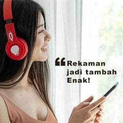 cara merekam menggunakan mic eksternal android
