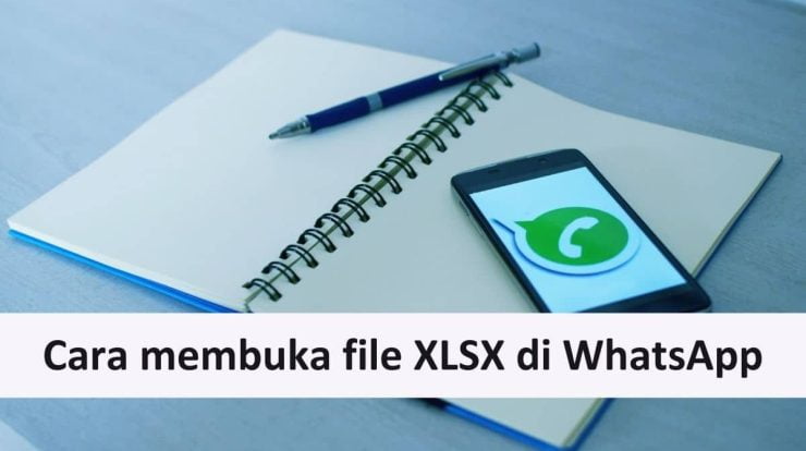 Cara membuka file XLSX di WhatsApp