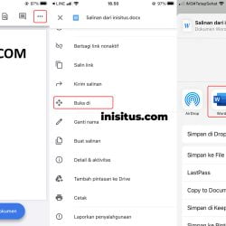 cara download file dari google drive di iphone