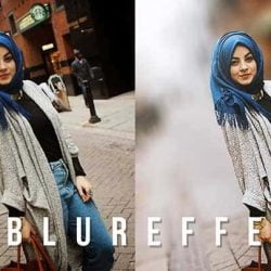 cara membuat blur di photoshop