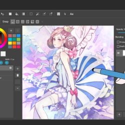 MediBang Paint is cross platform drawing app