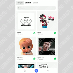 cara membuat stiker whatsapp sendiri aplikasi stickerly