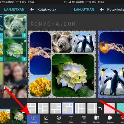 cara menggabungkan foto di android 2
