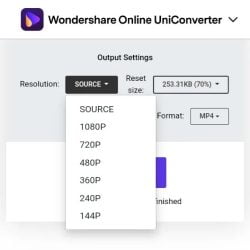 cara mengubah resolusi video di android