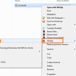 bagaimana cara membuka file rar atau zip di windows 7 1
