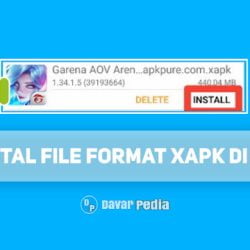 cara instal file xapk di android