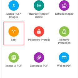 cara memisahkan file pdf di android 1