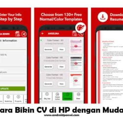 cara bikin cv di hp