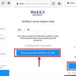 cara mendaftar email yahoo di hp