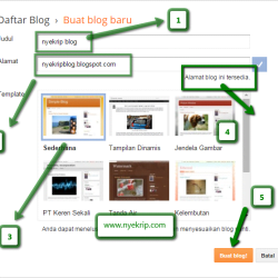 cara membuat blog di blogspot memilih nama blog