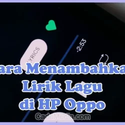 lirik lagu hp oppo