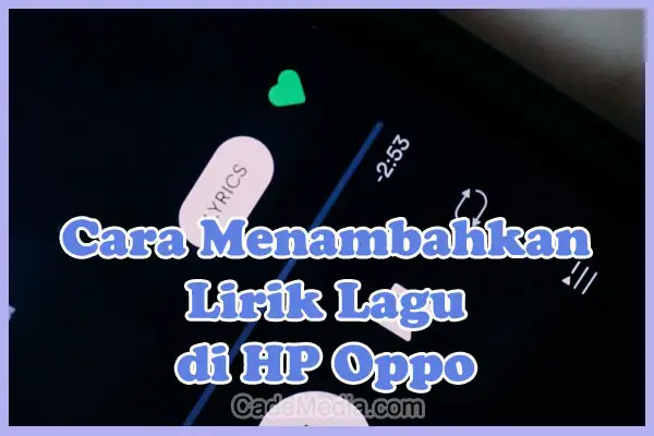 lirik lagu hp oppo