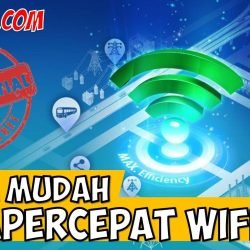 Cara Mempercepat Jaringan Wifi Indihome Laptop dan Data HP Android Iphone Dengan CMD