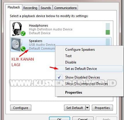 Cara Mengaktifkan Mic Headset Di Hp 1 Mengaktifkan headset di laptop PC