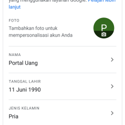 cara ganti password gmail android