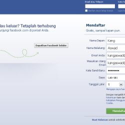 Cara Membuat Akun Facebook Baru