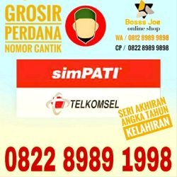 Kartu Perdana Simpati sudah 4G Nomor cantik spesial Akhiran
