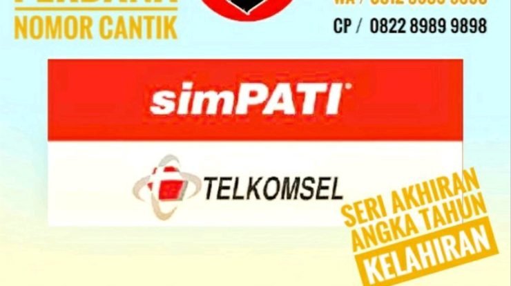Kartu Perdana Simpati sudah 4G Nomor cantik spesial Akhiran