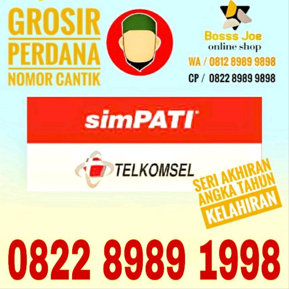Kartu Perdana Simpati Sudah 4G Nomor Cantik Spesial Akhiran