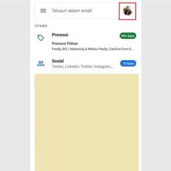 cara melihat alamat email di hp