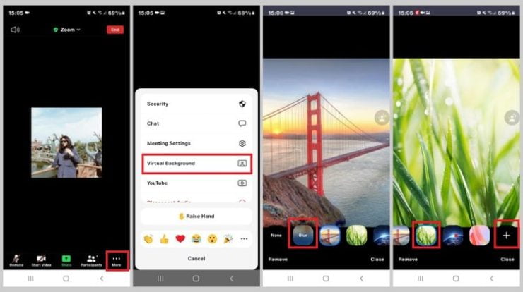 Cara Mengganti Background Zoom di HP Oppo