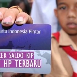 cara cek saldo KIP di HP min