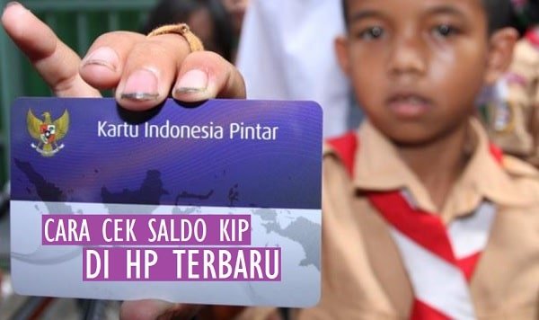 cara cek saldo KIP di HP min