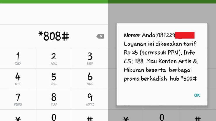 Cek Nomor Simpati Di Hp 1 cek nomor dengan dial