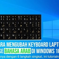 Cara Mengubah Keyboard Laptop ke Bahasa Arab di Windows 10