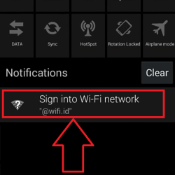 Cara Koneksi wifi id via android 5