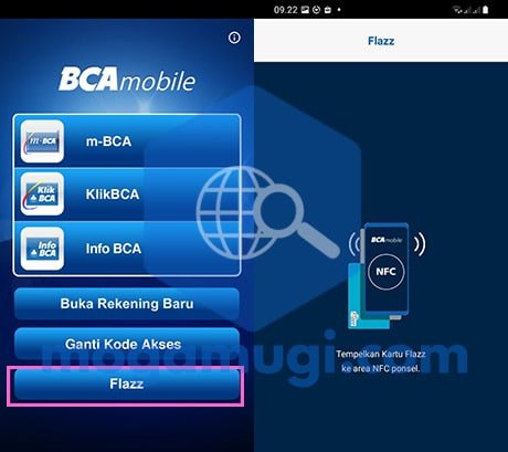 Cek Saldo Flazz BCA di HP NFC