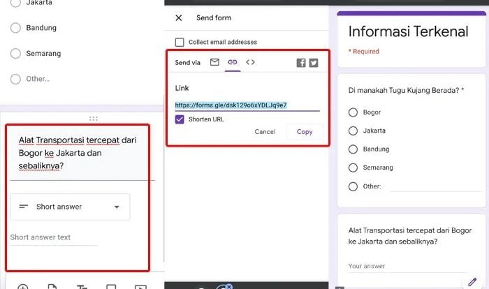 Cara Membuat Google Formulir Di Hp 1 Google Form Step 2