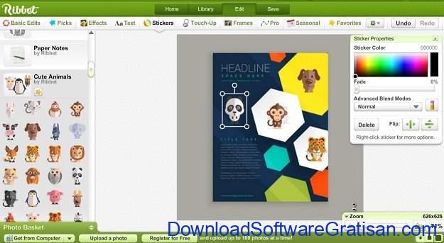 Cara Membuat Poster Digital Di Hp 1 Aplikasi Online untuk Membuat Poster Ribbet