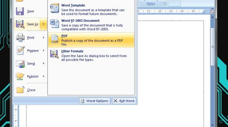 Cara Membuat File PDF